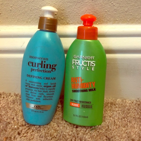 Garnier Other - Hair Cream Bundle - Curl & Anti Frizz